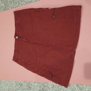 Eddie Bauer low rise cargo skirt